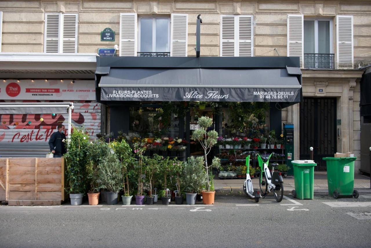 Charming Parisian Apartment With Air Conditioning - Climatisation & 2 Bedrooms - Batignolles Paris Exterior foto